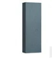 Hand-made stainless steel meat cleaver with a 17cm round head blade on a kitchen surface.