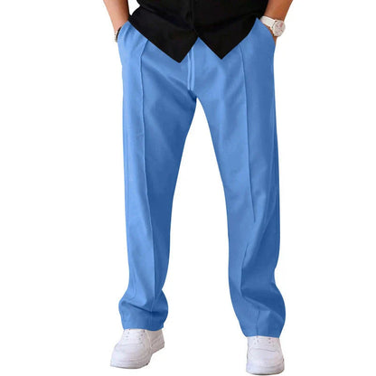 Comfortable and stylish drawstring waist casual pants for men in a variety of colors and sizes