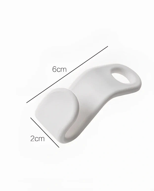 Plastic closet stack hanger rack with 6x2cm PP connectors for vertical garment stacking