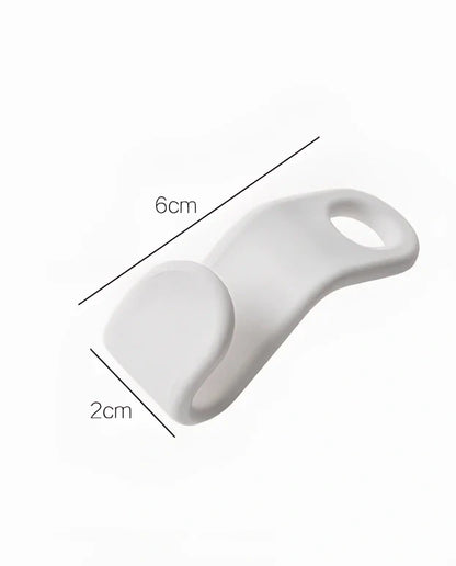 Plastic closet stack hanger rack with 6x2cm PP connectors for vertical garment stacking