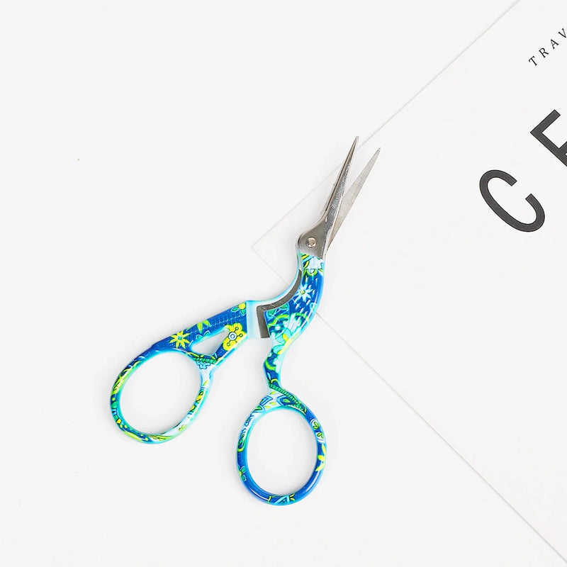 Homeenjoy UK Elegant Crane-Shaped Embroidery Scissors: Precision Crafted for UK Crafters