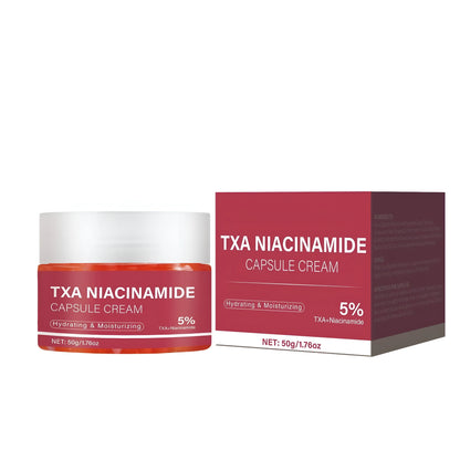TXA Nicotinamide Capsule Cream 50g container for facial skincare treatment