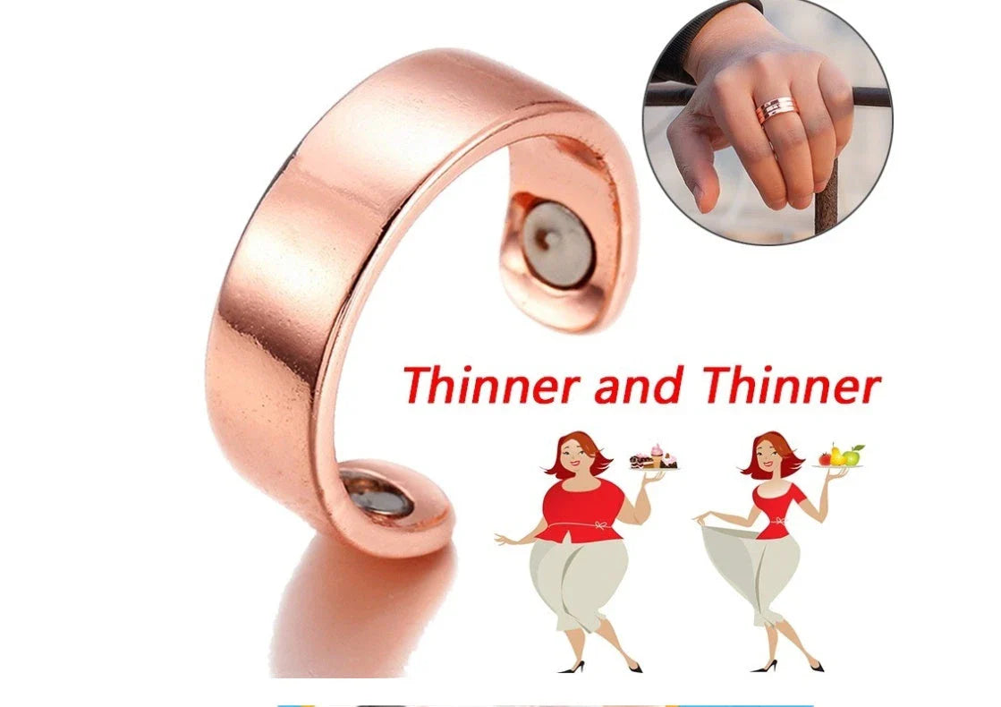 Adjustable Anti-Snoring Acupressure Ring in various colors and styles for sleep apnea and snoring relief