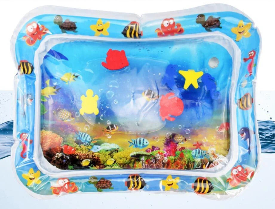 Baby Inflatable Water Mat for toddlers, summer beach play pad