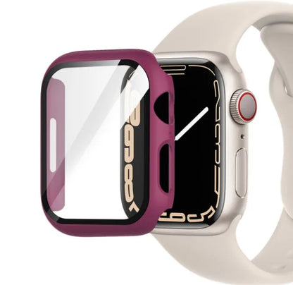 PC Tempered Film protective case for Apple Watch in various colours and sizes.