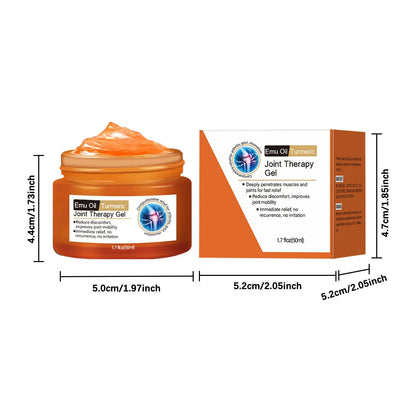 50ml turmeric joint neck cream in container for neck pain relief