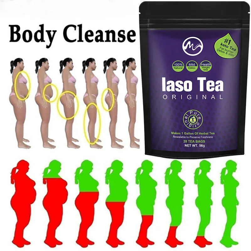 Single bag of sugar-free instant slimming tea with cold soak preparation.