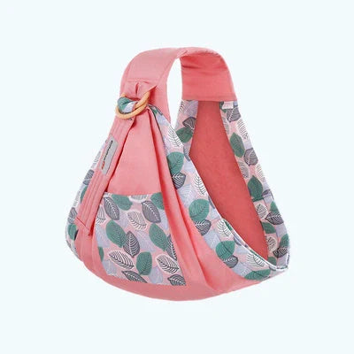 Adjustable baby wrap carrier sling in various colors for comfortable infant carrying