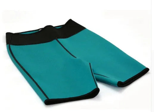 Women's sports shapewear body corset in neoprene and nylon, available in blue black, pink black, orange black, sizes S to 5XL