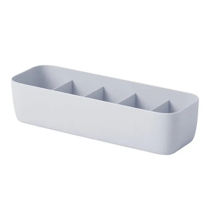 PP plastic drawer organiser box for socks and underwear storage in apricot colour