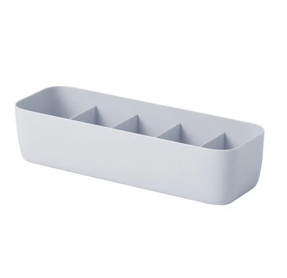PP plastic drawer organiser box for socks and underwear storage in apricot colour