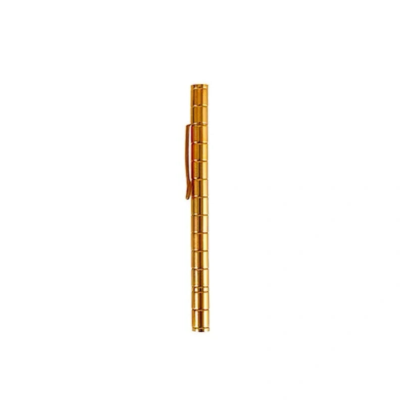 Modular magnetic pen with erasable ink, stress-relieving fidget features, and interchangeable components