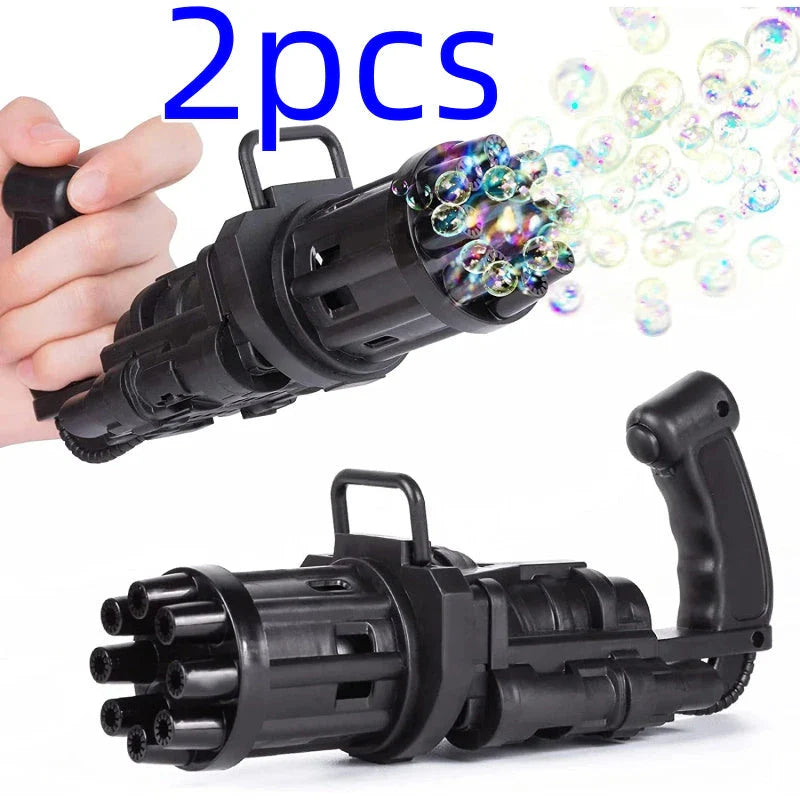 Bubble Blower Gun for Kids - Hands-On Bubble Fun with Realistic Design and Vibrant Colors