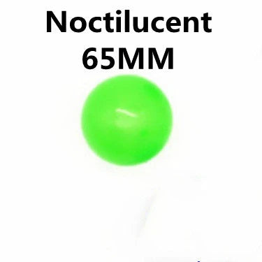 Colorful, luminous stress relief balls with a sticky surface for bouncing, squeezing, and sticking to surfaces