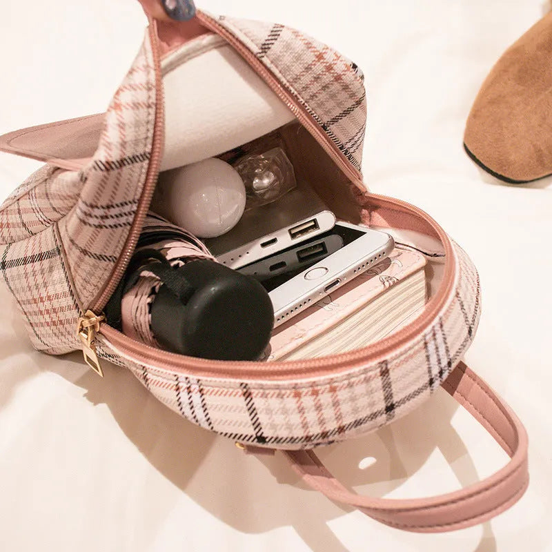 Black PU one shoulder diagonal multi-carry casual fashion phone bag