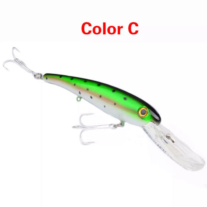 20CM Glossy Lures Mino Fishing Bait Plastic Hard Bait with 10 colour options