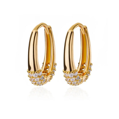 Women's copper geometric butterfly earrings with diamond treatment in heart, bow, and star shapes, multiple colour options