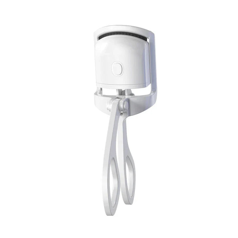 Heated Eyelash Curler with Dual Temperature Settings and Rechargeable Battery for Long-Lasting, Natural-Looking Curl