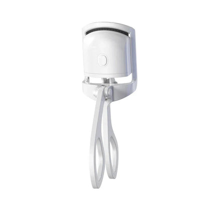 Heated Eyelash Curler with Dual Temperature Settings and Rechargeable Battery for Long-Lasting, Natural-Looking Curl