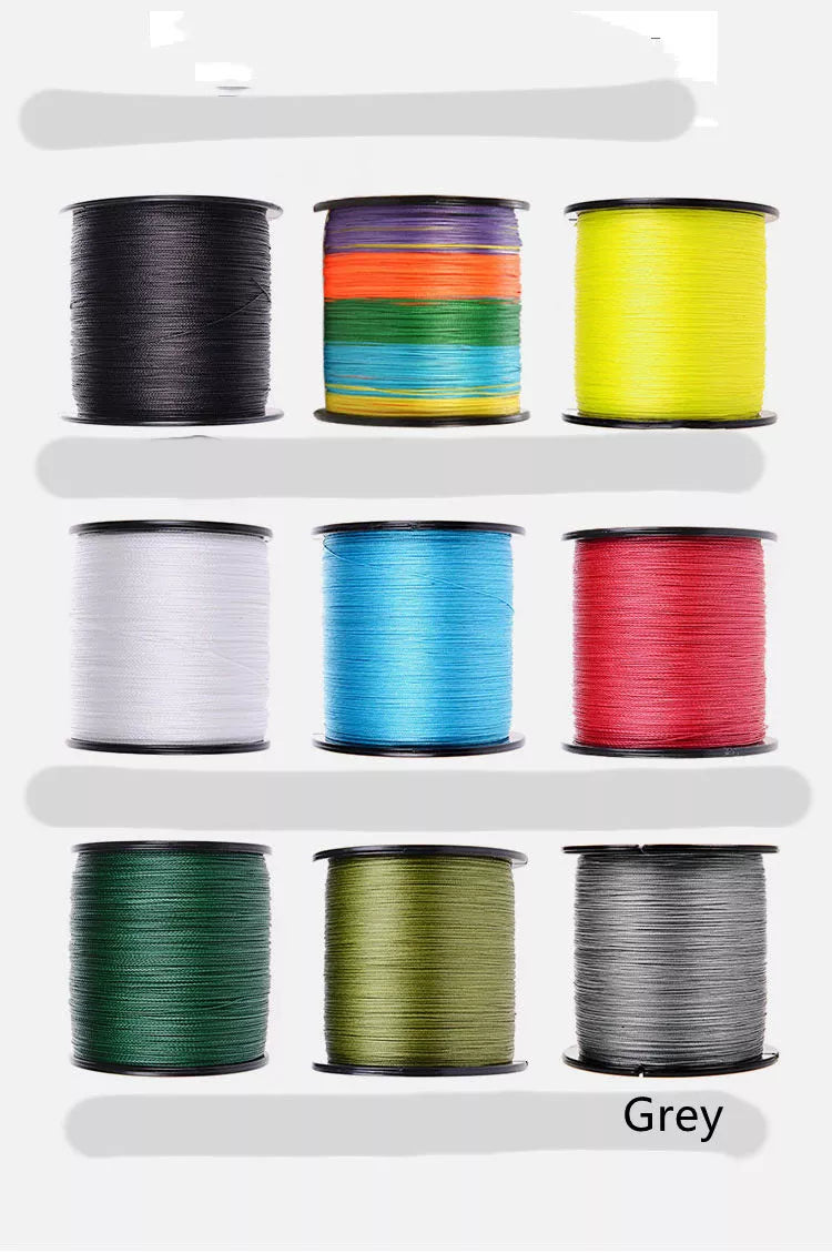 Hook Drop Spinning Wheel Fishing Line in multiple colours and sizes for versatile fishing
