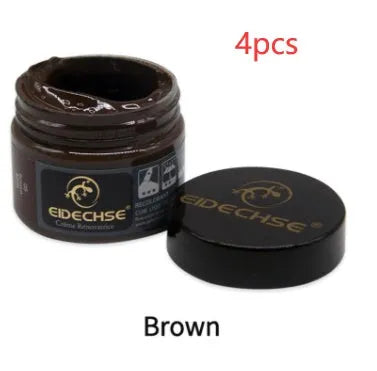 50ml leather repair cream colour restorer paste for car seats, sofas, shoes and wallets in multiple colours