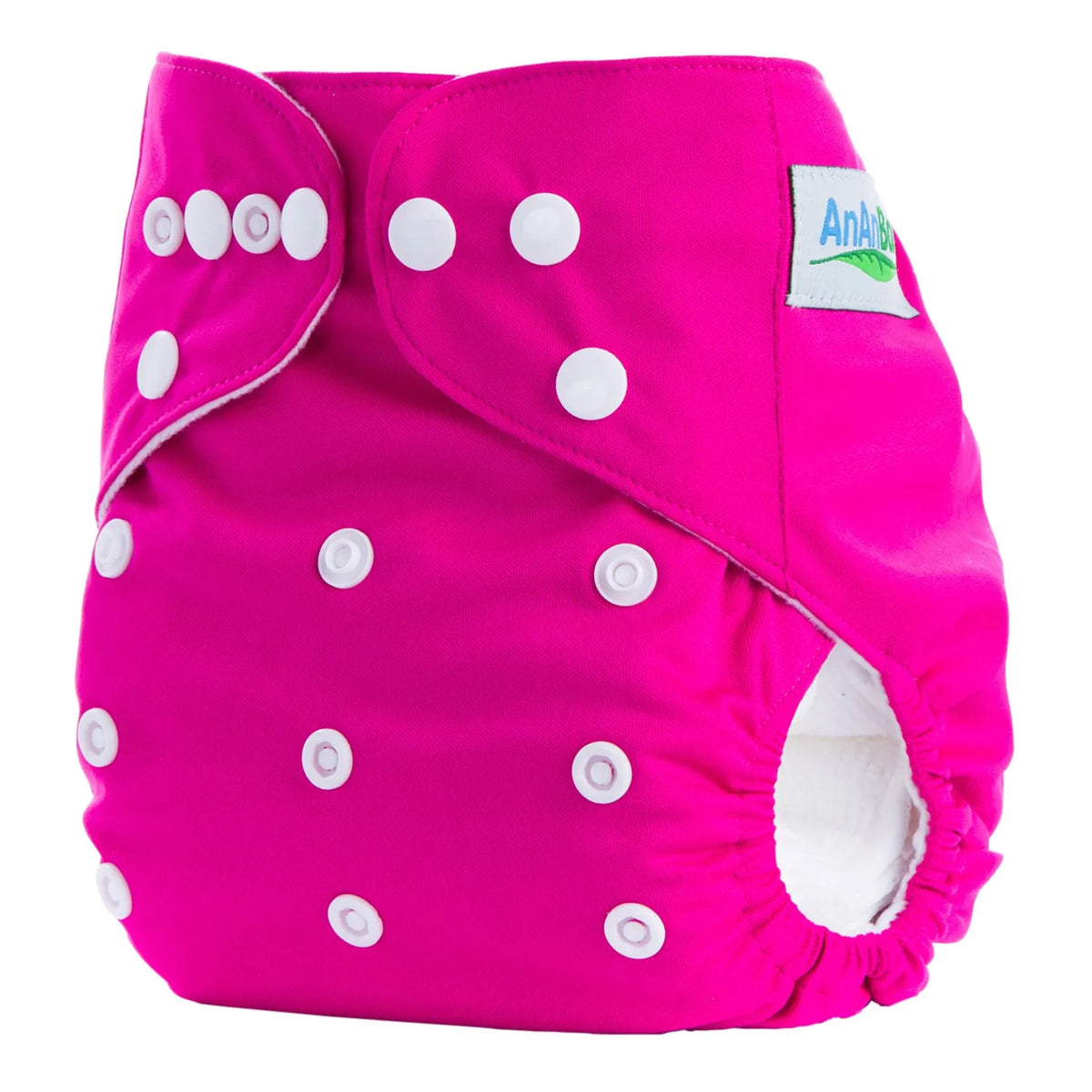 Solid colour leak-proof baby diaper pants with brushed cloth and bamboo charcoal lining, 36.5 x 32.5 cm
