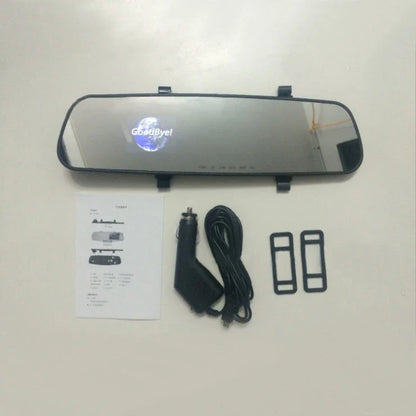Premium 1080p HD Rearview Mirror Driving Recorder with Motion Detection for Enhanced Road Safety and Security