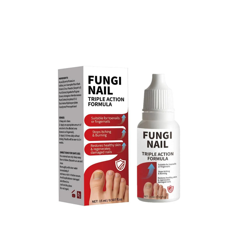 Anti-fungal Nail Repair Solution 15ml for Damaged or Discoloured Nails, FP-A072 Specification Liquid Formula to Help Improve Nail Appearance