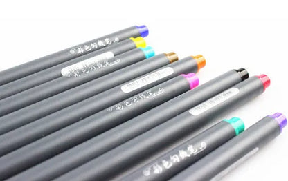 Office drawing stroke syringe colour hook line pen with 0.38mm metal tip for architectural drafting