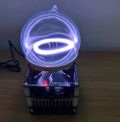 Plasma ring lamp with inert xenon balloon reactor design, 4-inch model, 13cm and 9cm sizes, EU outlet, ≤360V