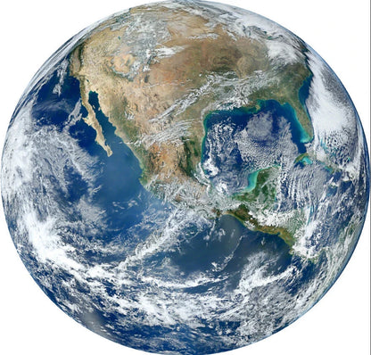 A captivating 1000-piece round jigsaw puzzle featuring the stunning images of the moon and Earth, designed to challenge and delight puzzle enthusiasts.