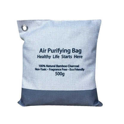 Bamboo charcoal deodorant bag with granular activated carbon for room formaldehyde removal and odour absorbing