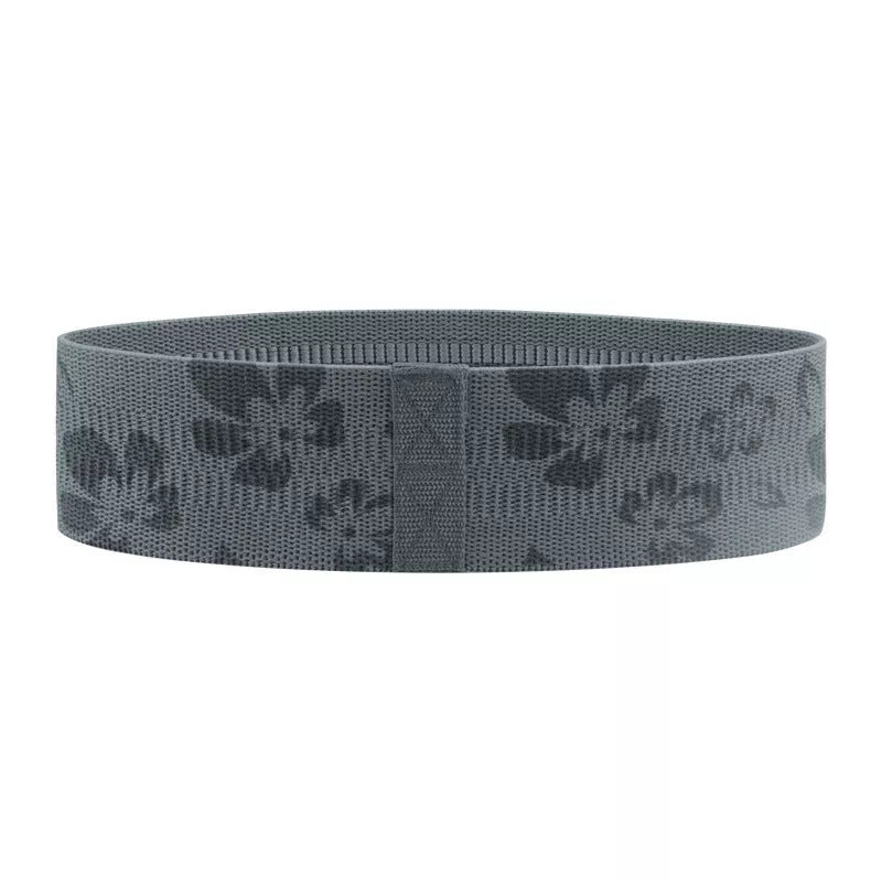 Pure cotton yoga resistance band for buttocks and hip exercises in various colors and sizes