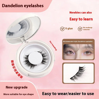 Luxurious magnetic mink false eyelashes for easy application and a glamorous look.