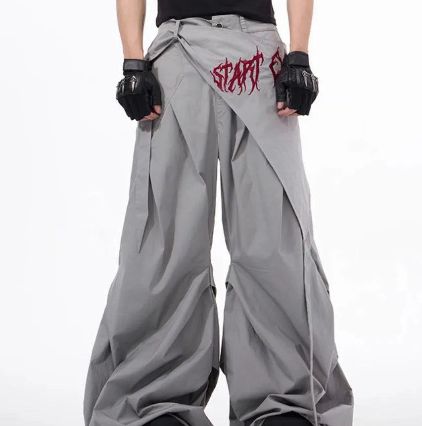 Boys' wide-leg summer pants in Korean style solid colours