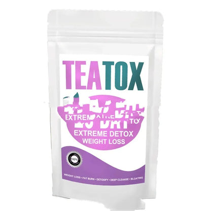 28-day herbal tea collection with multiple blends for women's body care