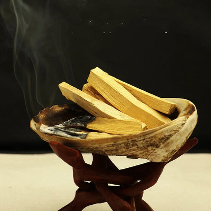 Handcrafted Peru Sacred Wood Palo Santo logs for natural aromatherapy and spiritual practices