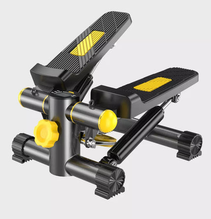 Golden hydraulic mini stepper for home fitness with silent operation