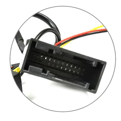 Black car camera conversion box for MIB stereo reverse camera installation