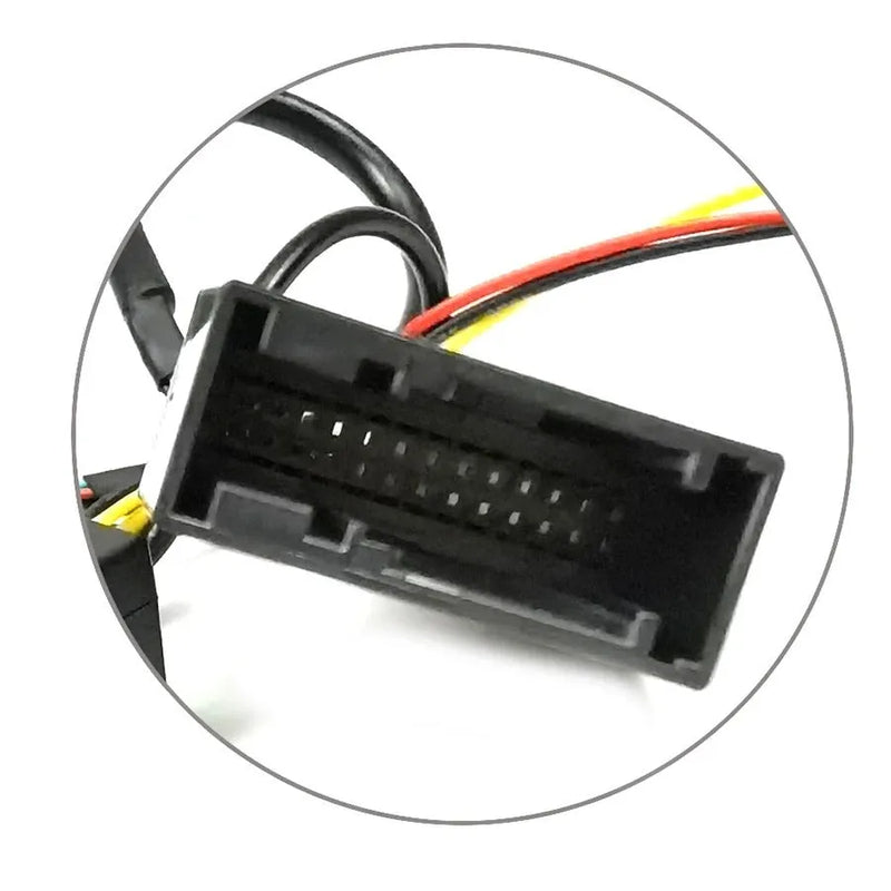 Original Car Camera Conversion Box for MIB Platform Hosts, Volkswagen Skoda RGB Signal Models, Pure Copper Construction, Reverse Camera Installation Kit in Black