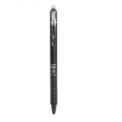 Hot Erasable Push Gel Pen with 0.5mm stainless steel nib and plastic shell.