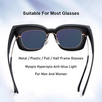 Stylish polarised anti-glare driving sunglasses for summer sun protection