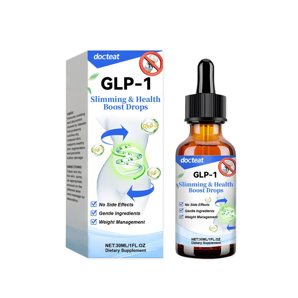 30ml Traditional Chinese Medicine intestinal care dropper bottle with measured markings