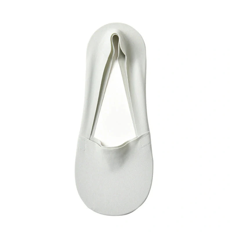 Stylish women's non-slip silicone socks in various colours for fashion and safety