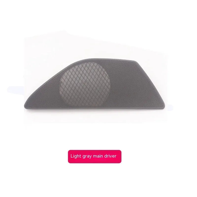 BMW 5 Series front door speaker cover in ABS PC plastic, shown in a selection of colours.