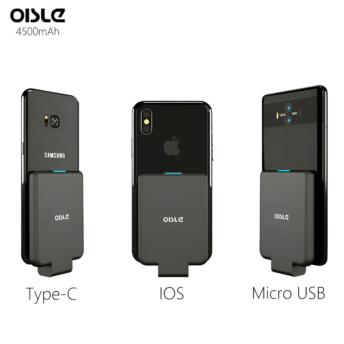 MP282P back clip battery in five colour options showing 90mm x 61mm dimensions