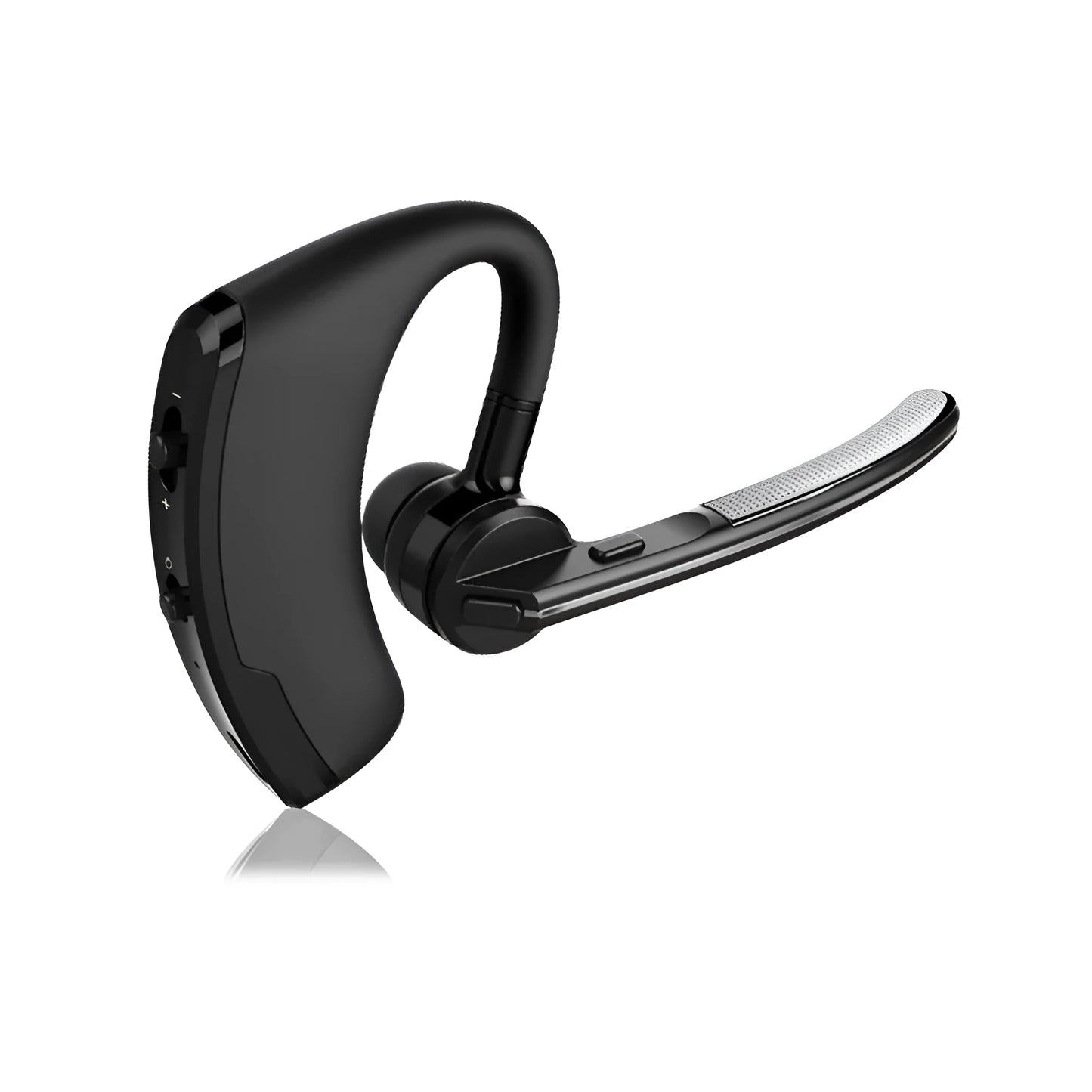 V9 wireless Bluetooth headset with earbud and charging cable