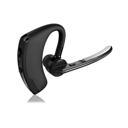 V9 wireless Bluetooth headset with earbud and charging cable