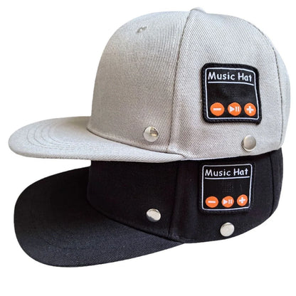 Adjustable Bluetooth-enabled Music Cap with Digital Printing, Breathable Fabric, and Sun Protection for Tennis and Outdoor Activities