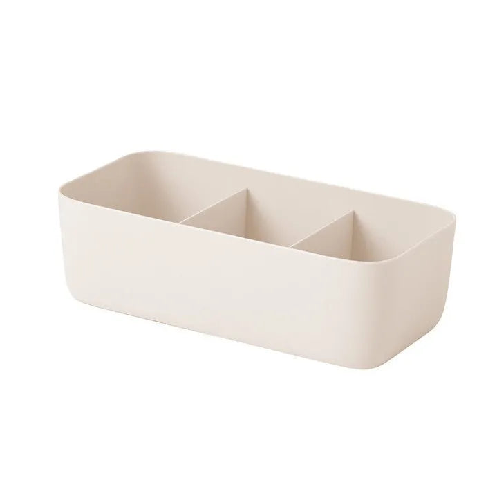PP plastic drawer organiser box for socks and underwear storage in apricot colour